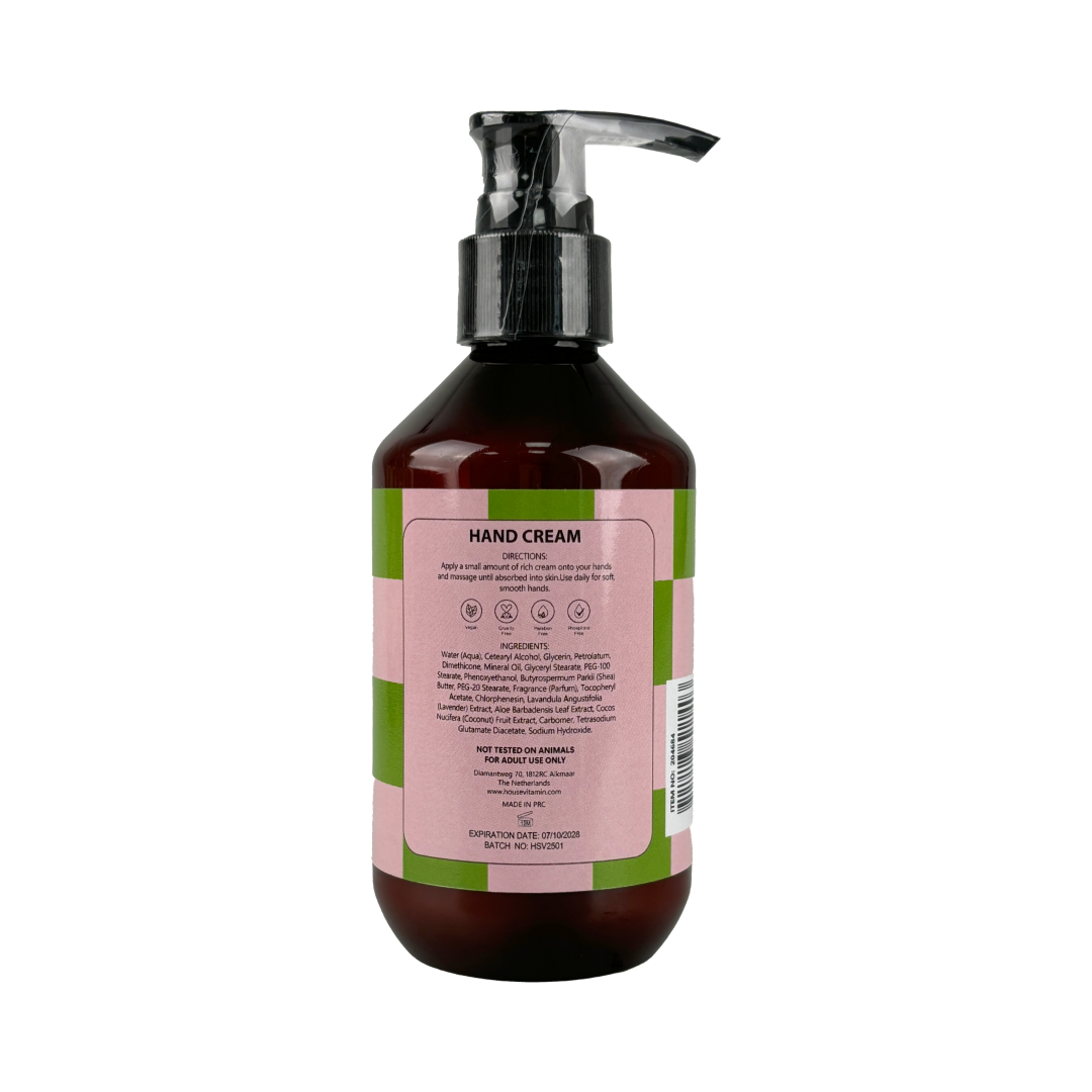 Handcreme-Pumpspender - Gurke - 220 ml Housevitamin bv