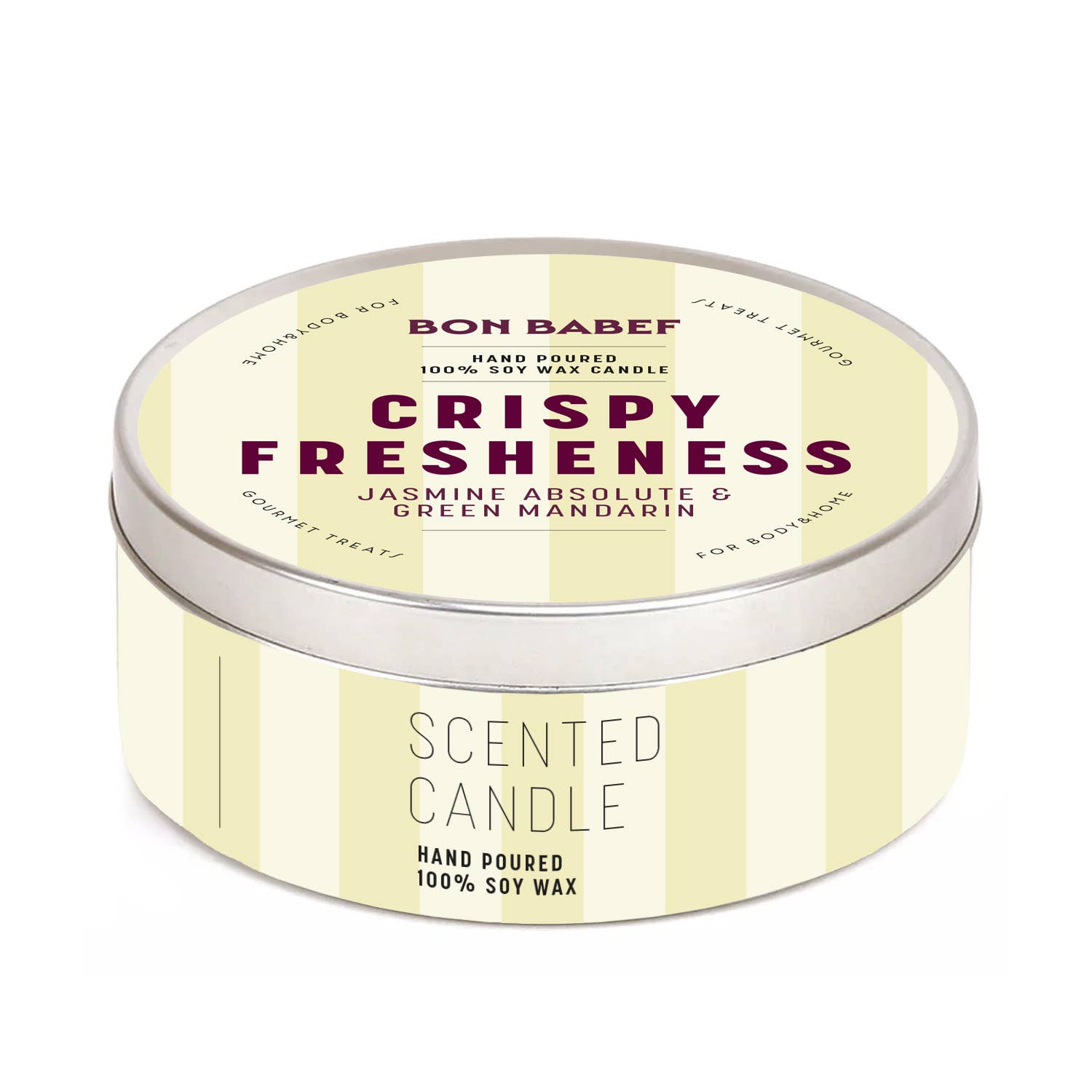 Duftkerze „Crispy Freshness“ – wie ein neuer Tag in deinem Zuhause Duftkerze Bon Babef