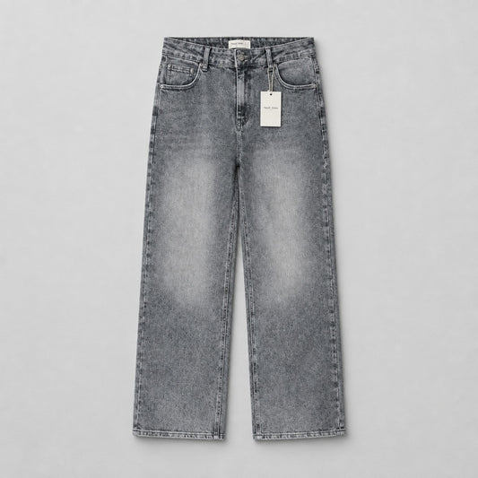 Super Stretch Jeans – Grey Washed | Größe 46 Jeans Sarah John