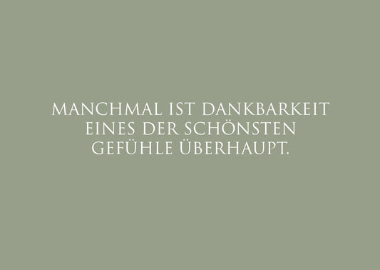 Postkarte „Dankbarkeit“ – WUNDERWORT Karte Wunderwort
