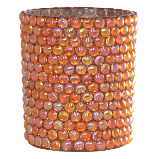 Windlicht Multi Color Beads