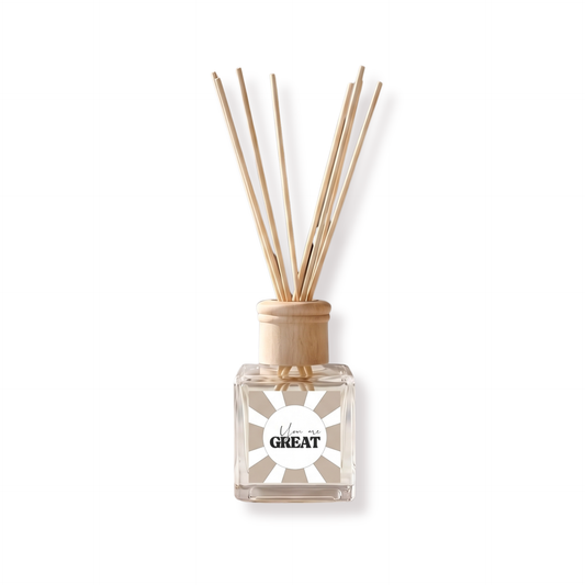 Happy Hands Reed Diffuser „Du bist großartig“ – Frische Wäsche 100 ml | Housevitamin Raumduft Housevitamin bv