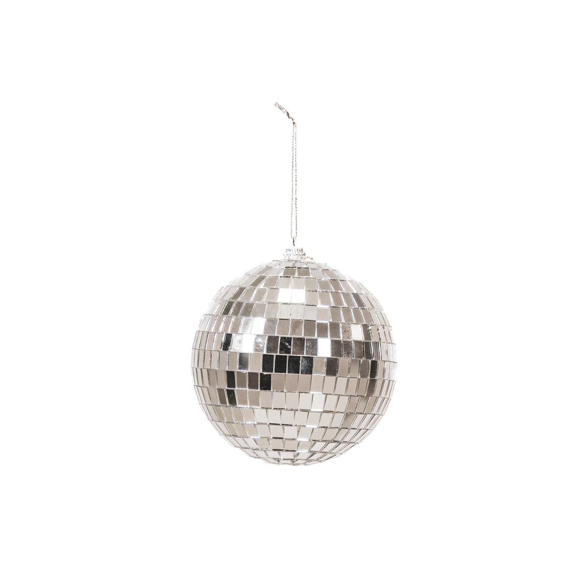 Weihnachtsanhänger Discokugel Silber – 8 cm | Housevitamin Weihnachtsdekoration Housevitamin bv