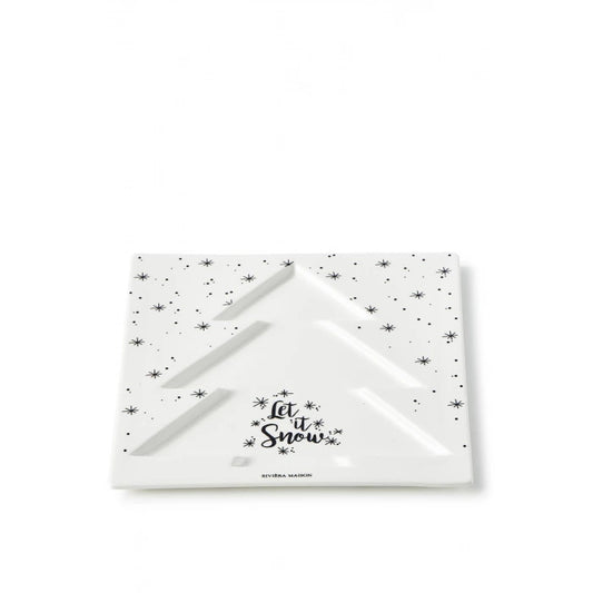 Rivièra Maison – Let It Snow Christmas Tree Plate Teller Rivièra Maison