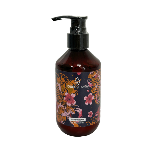 Handcreme-Pumpspender Holz & Salbei – 220 ml | Housevitamin Happy Hands Handcreme Housevitamin bv