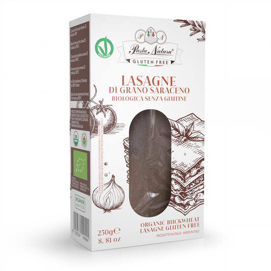 Bio Buchweizen-Lasagne – Glutenfreie Lasagneblätter aus Italien Pasta PASTA NATURA