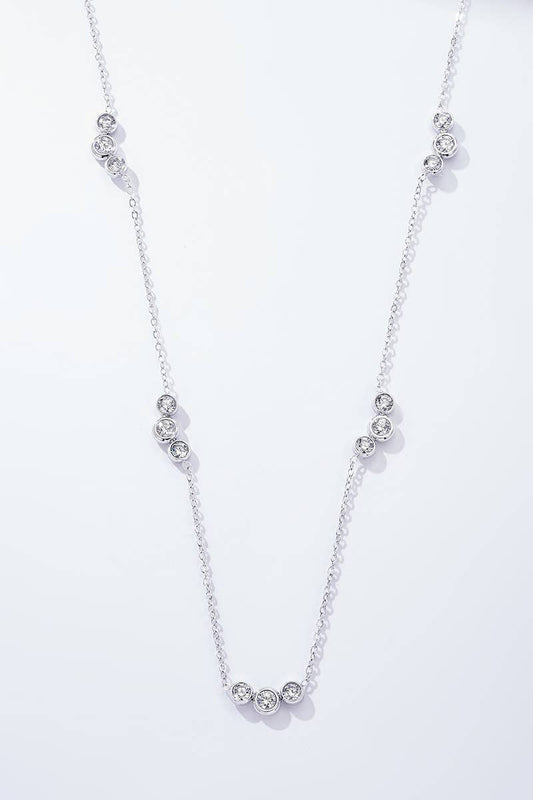 Edelstahlhalskette „Crystal Line“ – zeitlose Eleganz & langlebige Qualität Halskette Das Zierwerk