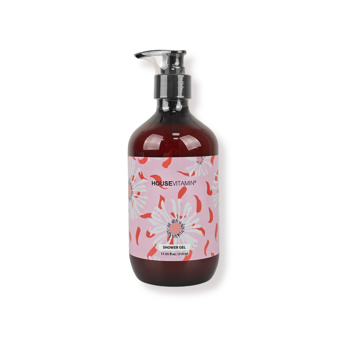 Veganes Duschgel Pfingstrose – 510 ml Pumpflasche | Housevitamin Duschgel Housevitamin bv