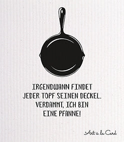 Spültuch – Pfanne | Nachhaltig & langlebig