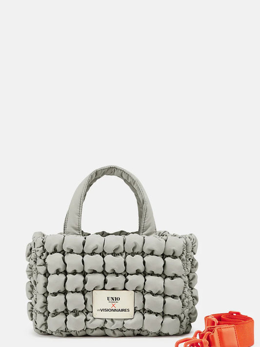 Design-Tasche „Unio x Les Visionnaires“ – Hellgrau