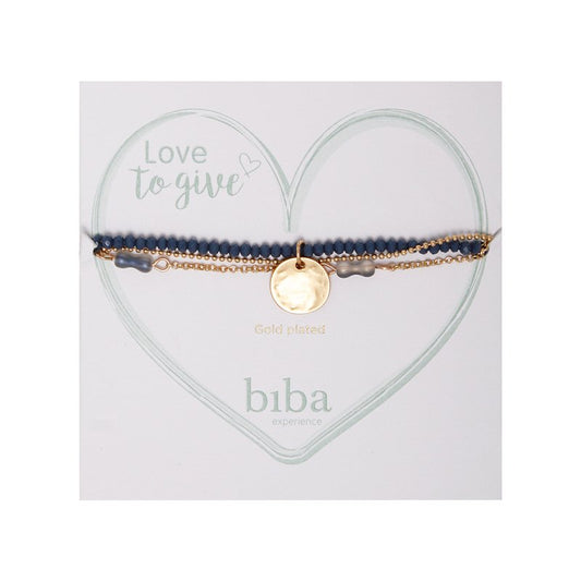 Armband-Set mit Anhänger (Gold Plated)