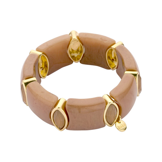 Elegantes Armband mit goldenen Details Armband Biba