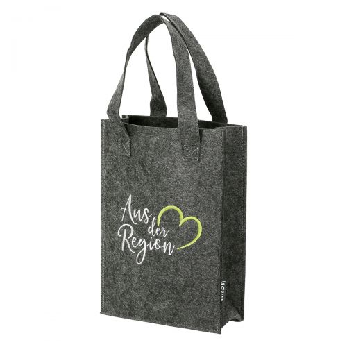Filz-Geschenktasche „Aus der Region“