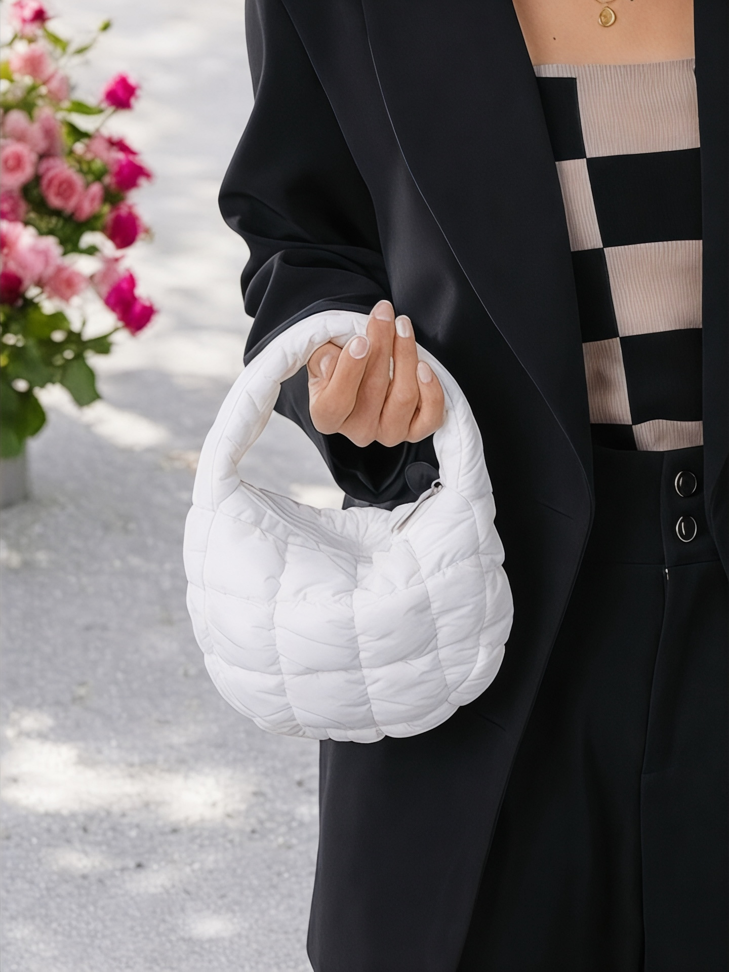 Gesteppte Handtasche – Stilvoll, modern & vielseitig