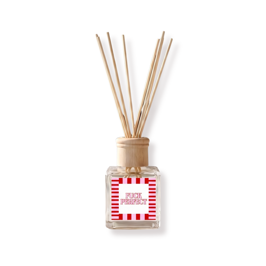 Happy Hands Reed Diffuser „Fuck Perfect“ – Bergamotte 100 ml | Housevitamin Raumduft Housevitamin bv