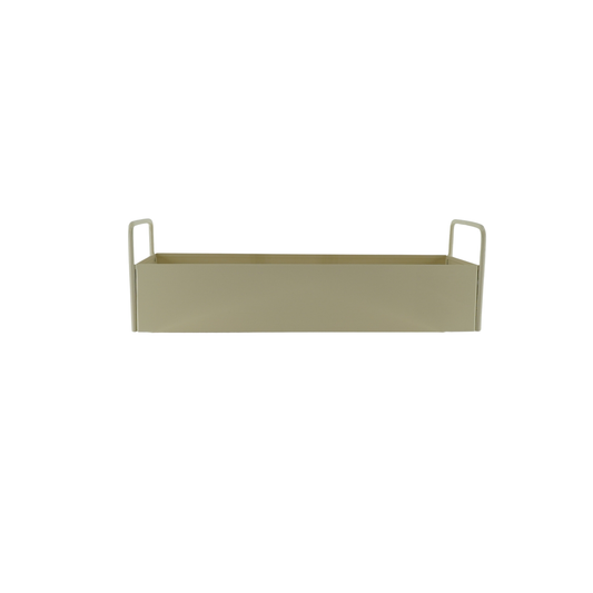 Metall-Tablett in Beige – stilvoll & vielseitig