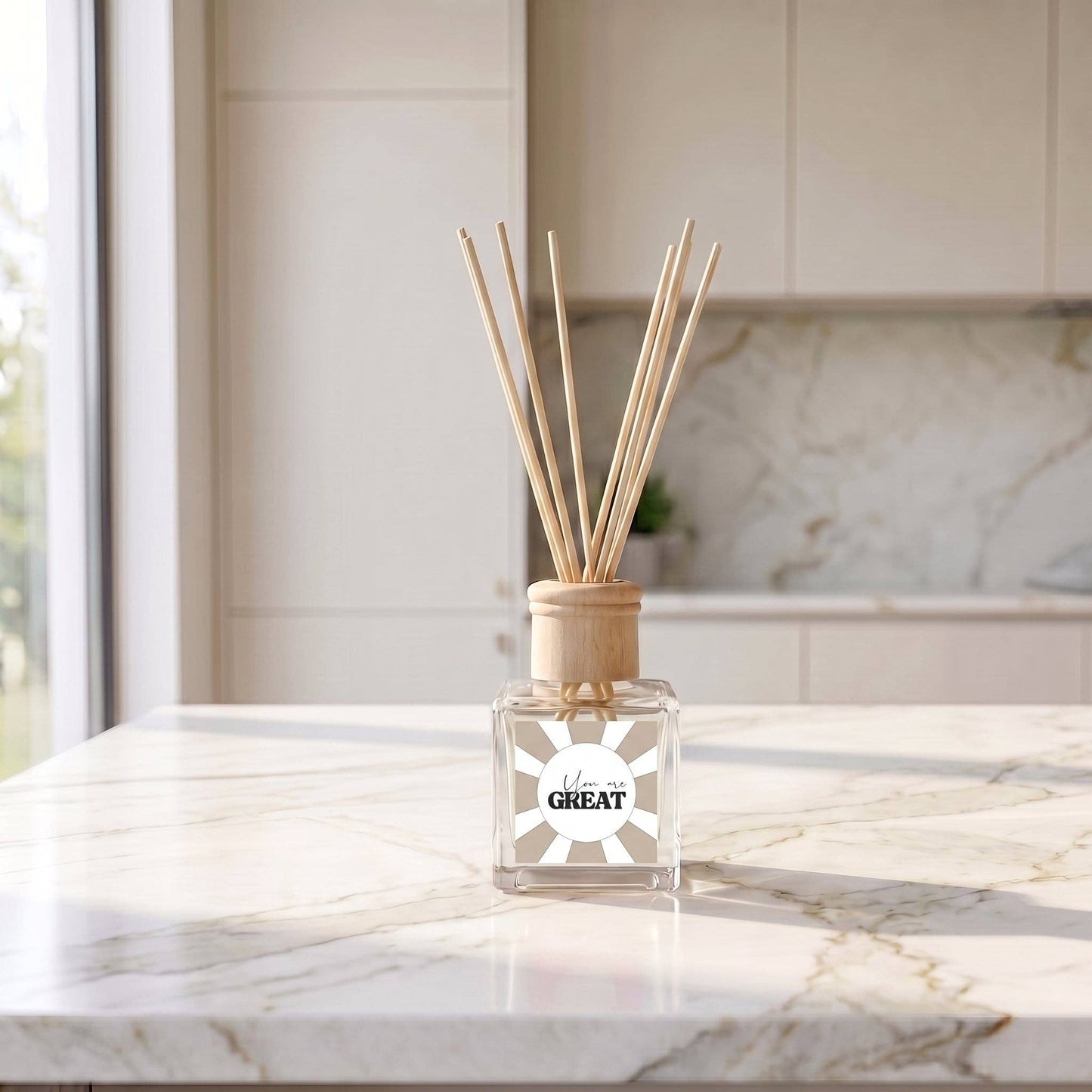Reed-Diffuser - Du bist großartig - Frische Wäsche - 100 ml Housevitamin bv