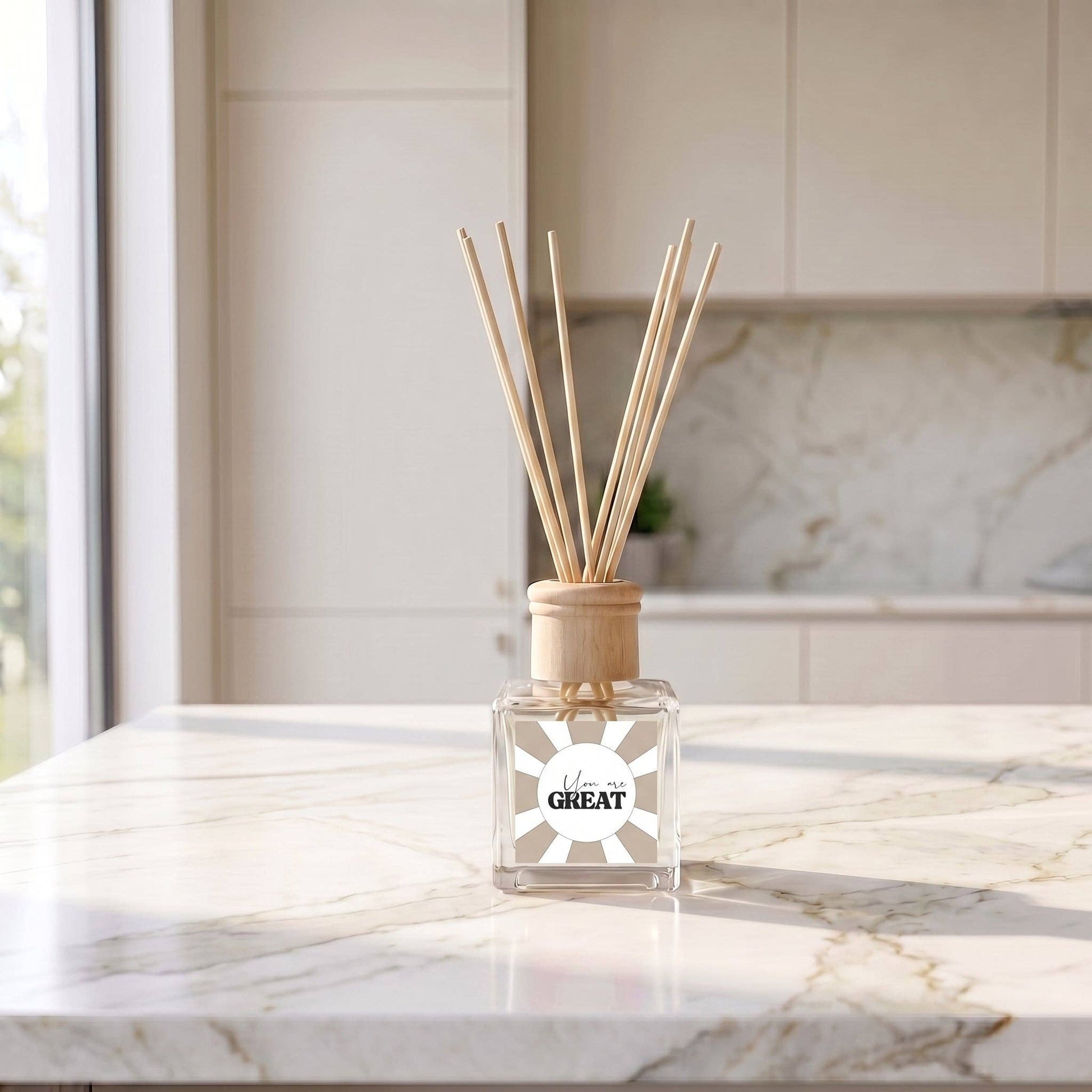 Reed-Diffuser - Du bist großartig - Frische Wäsche - 100 ml Housevitamin bv