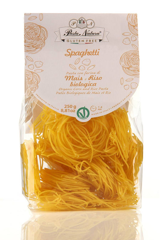 Bio-Spaghetti aus Mais und Reis, glutenfrei Pasta PASTA NATURA