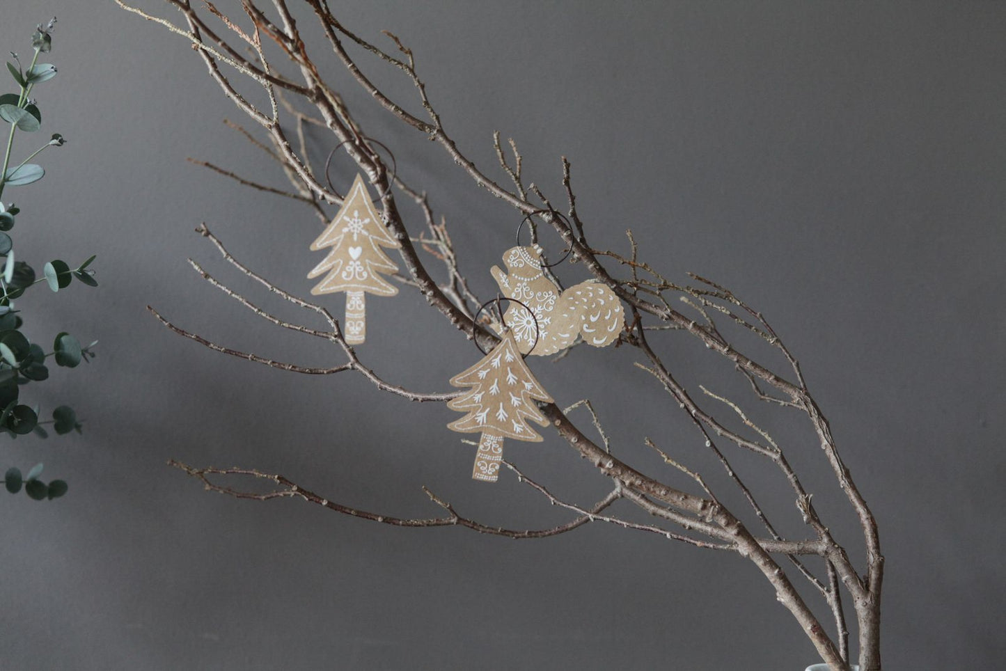 Lebkuchenornamente Eichhörnchen & Tannenbäume – Good Old Friends Baumschmuck Good Old Friends