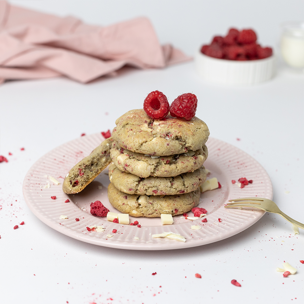 Backmischung Himbeer-Cookies mit weißer Schokolade Bake Affair GmbH