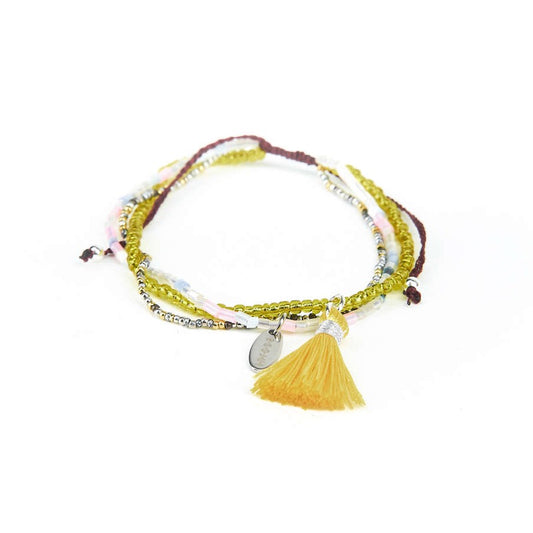 Armband „Trio“ – Boho trifft Farbenfreude