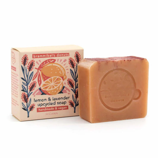 Brammibal's x NICAMA Donut-Seife – vegane Upcycling-Naturseife Seife Nicama