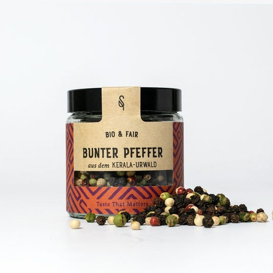 Bunter Bio-Pfeffer – die perfekte Pfeffermischung für jede Küche Pfeffer Soul Spice