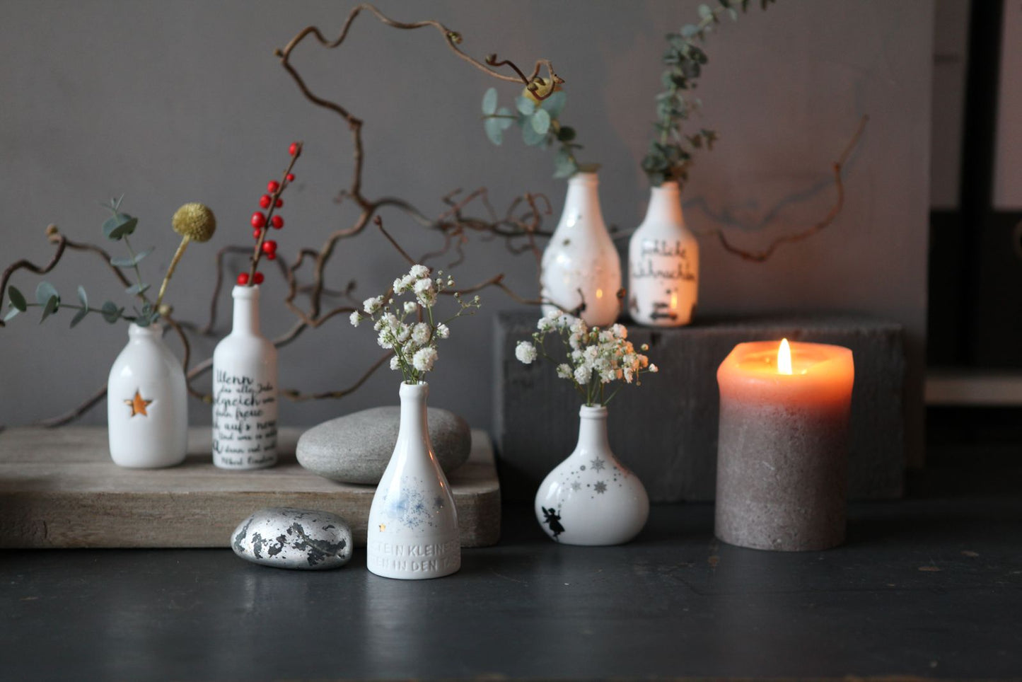 Mini-Flaschenvase „Winter“ – Good Old Friends Vase Good Old Friends