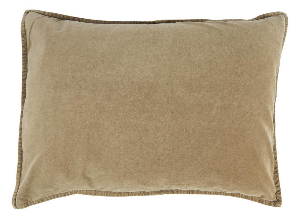 IB Laursen Samt Kissenbezug – Cognac, 50x70 cm