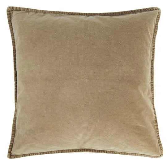 IB Laursen Samt Kissenbezug – Cognac, 52x52 cm
