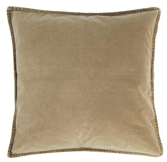 IB Laursen Samt Kissenbezug – Cognac, 52x52 cm