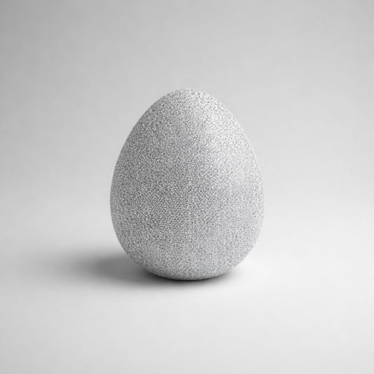 Deko Osterei Silber – moderne Osterdekoration Deko Das Zierwerk