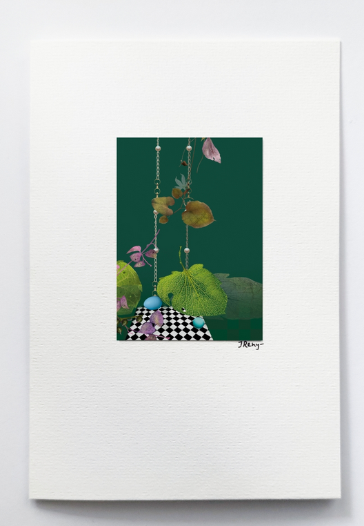 Artprint-Doppelkarte „Botanica“ von Ilona Reny – DIN B6, handsigniert