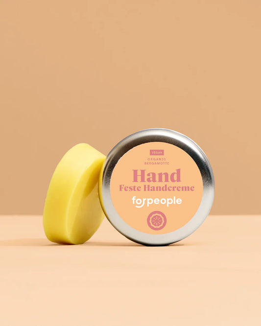 Feste vegane Handcreme Bergamotte – natürliche Pflege für trockene Hände