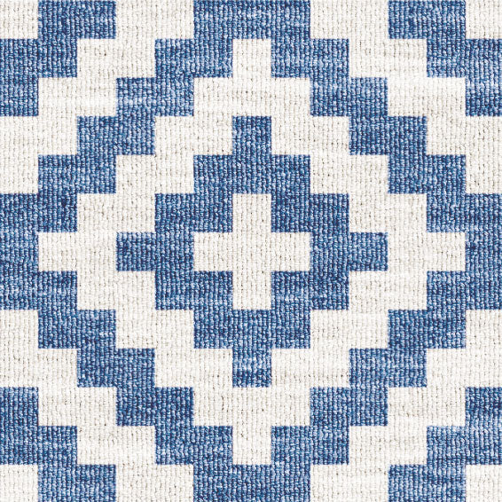 Platzset „Game“ rechteckig 30,5 x 45,7 cm – Blau-Weiß