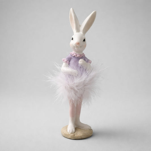 Dekofigur Häschen mit Tutu – bezaubernd verspielt & frühlingshaft Deko Das Zierwerk