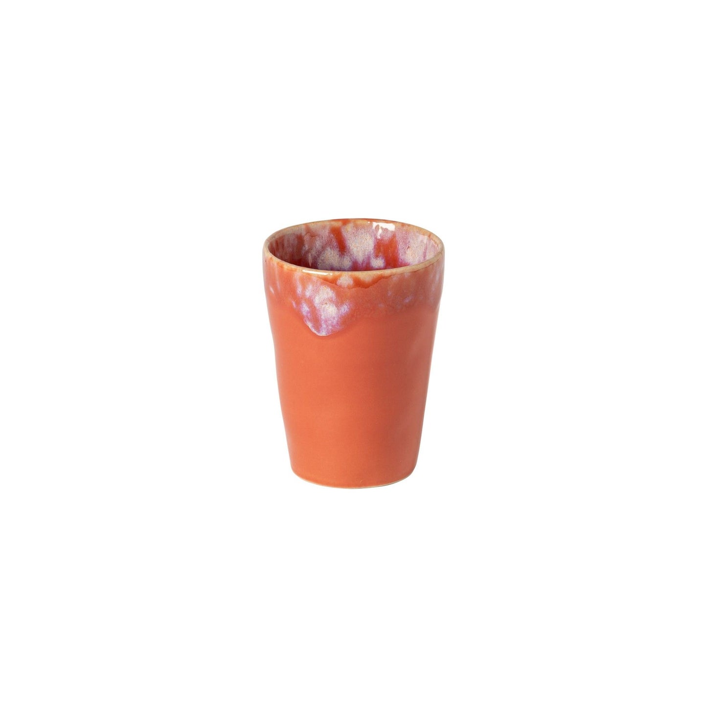 Grespresso Mochabecher 38 cl – Helles Rot, Feinsteinzeug | Costa | Made in Portugal