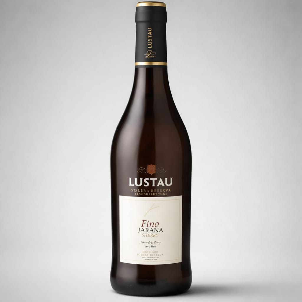 Lustau Fino Jarana Sherry – Solera Reserva, Bone-Dry (0,375 L) Sherry Das Zierwerk