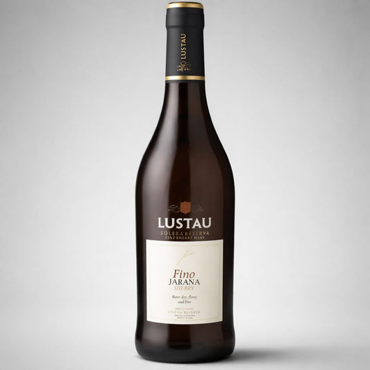 Lustau Fino Jarana Sherry – Solera Reserva, Bone-Dry (0,375 L) Sherry Das Zierwerk