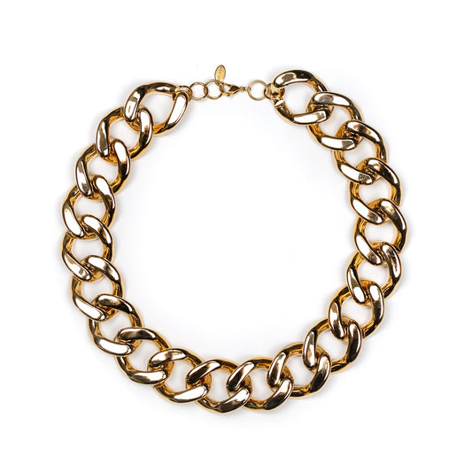 Statement-Kette „Reda“ – Glanzstück in Gold-Optik