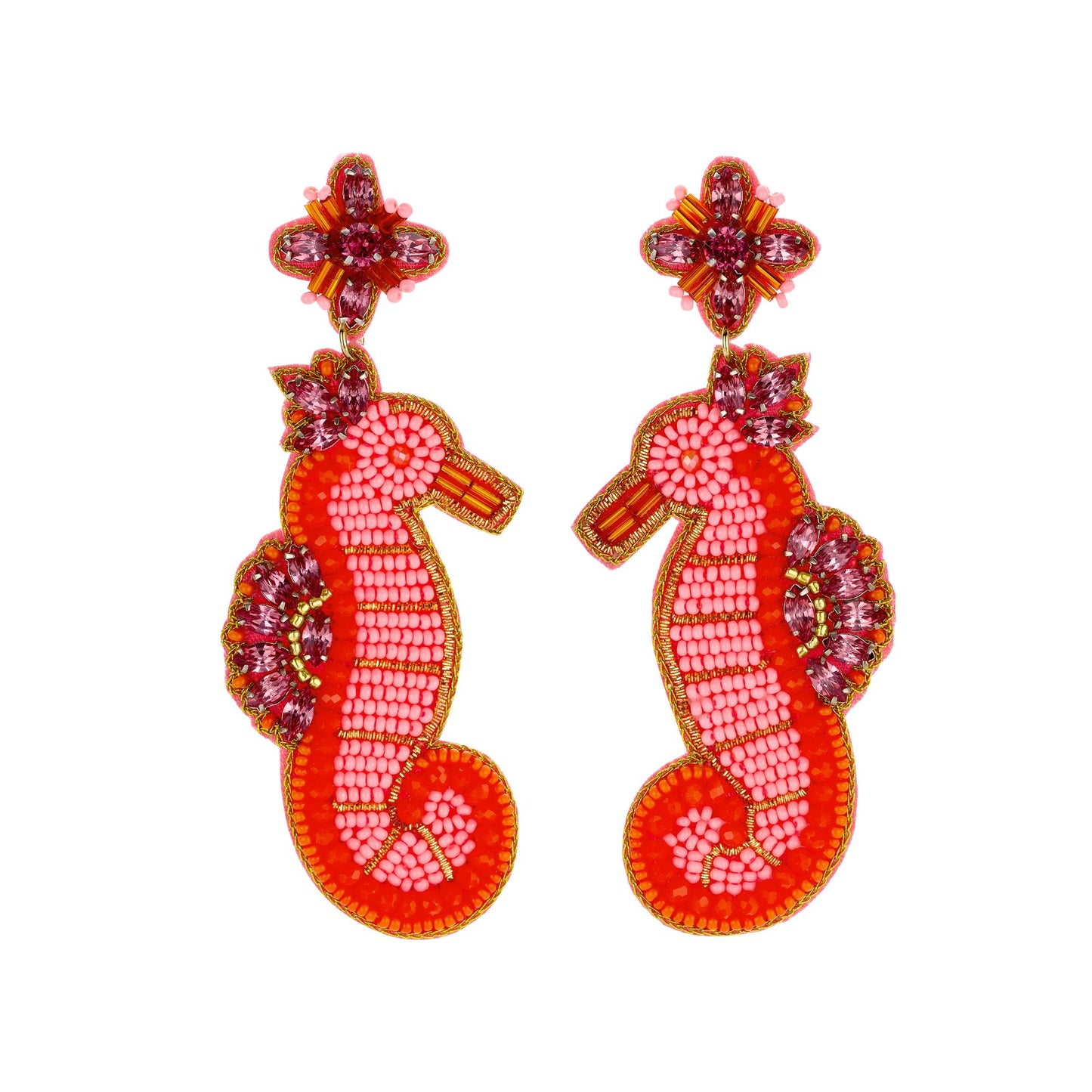 Ohrringe „Seepferdchen“ – maritimes Statement mit Wow-Effekt Ohrringe Das Zierwerk