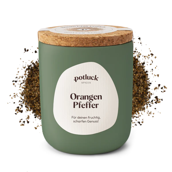 Orangenpfeffer – Fruchtig-scharfe Pfeffermischung | Potluck