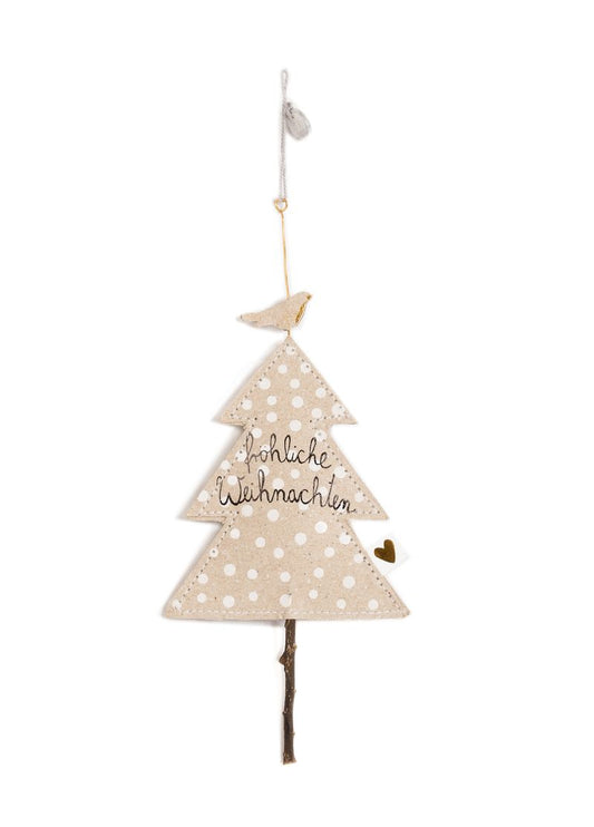 Anhänger „Fröhliche Weihnachten“ – Good Old Friends Baumschmuck Good Old Friends