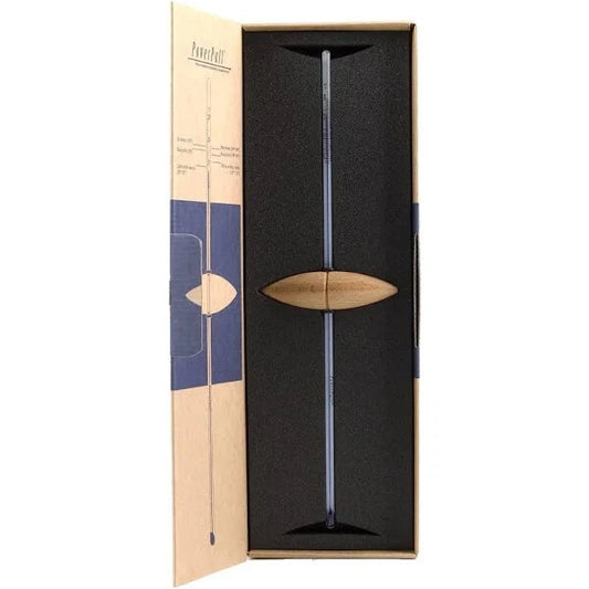 Leopold Vienna PowerPull® Weinthermometer – Holz & Metall, elegantes Design für Weinliebhaber