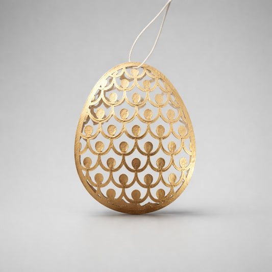 Osteranhänger im Scherenschnitt-Design – 5er Set Deko Chic Antique