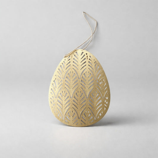 Osteranhänger im filigranen Scherenschnitt-Design Deko Chic Antique