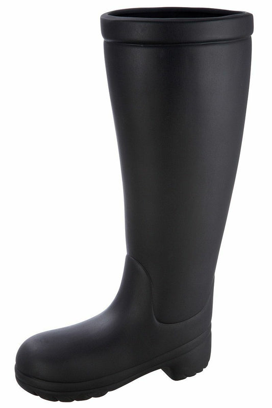 Schirmständer „Gummistiefel“ – Schwarz, matt