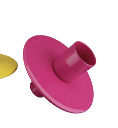 Kerzenhalter Pink | Modernes Wohnaccessoire für Stabkerzen