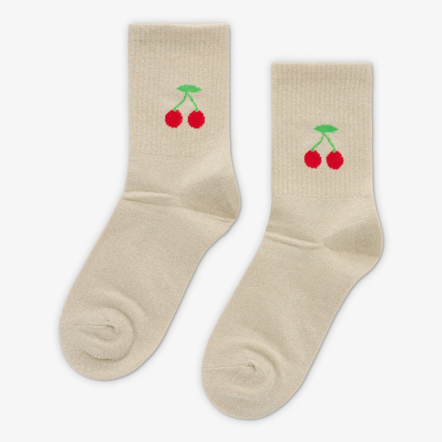 Socken mit Kirschmotiv – ein kleines Detail, das Freude macht Socken Biba